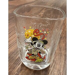 McDonald's Walt Disney Glass 2000 Millennium Celebration Animal Kingdom Mickey